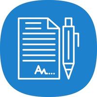 Agreement Vector Icon Design