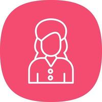 Woman Vector Icon Design