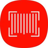 Bar Code Vector Icon Design