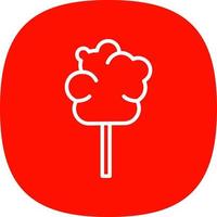 Cotton Candy Vector Icon Design