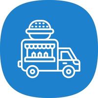 Food Truck Vector Icon Design