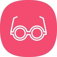 Glasses Vector Icon Design