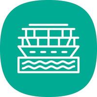 Hydrofoil Vector Icon Design