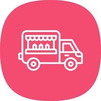 Food Truck Vector Icon Design