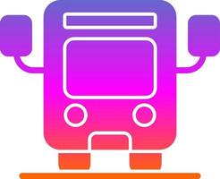 Bus Vector Icon Design