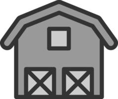 Barn Vector Icon Design