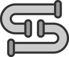 Pipes Vector Icon Design