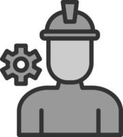 diseño de icono de vector de trabajador