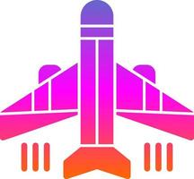 Airplane Vector Icon Design