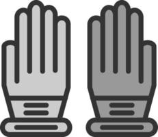 guantes, vector, icono, diseño vector