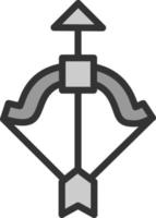 Crossbow Vector Icon Design