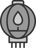 Lantern Vector Icon Design