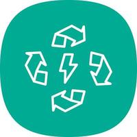 Energy Consumption Vector Icon Design