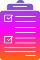 Checklist Vector Icon Design