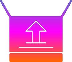 Open Box Vector Icon Design