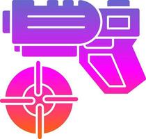 Shooting Game Vector Icon Design