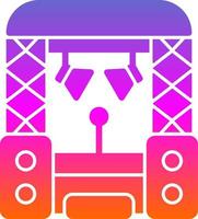 Stage Vector Icon Design