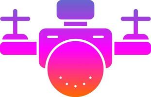 Drone Camera Vector Icon Design