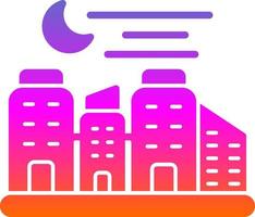 diseño de icono de vector de ciudad