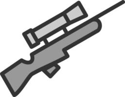Sniper Vector Icon Design