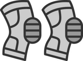 Kneepad Vector Icon Design