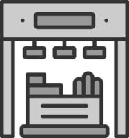 Booth Vector Icon Design