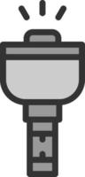 Torch Vector Icon Design