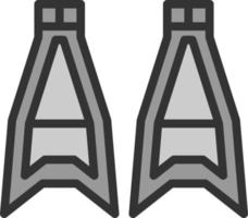 Fins Vector Icon Design