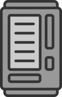 Vending Machine Vector Icon Design