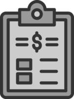 List Vector Icon Design