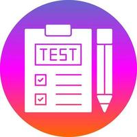 Test Vector Icon Design