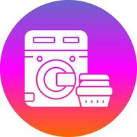 Laundry Vector Icon Design