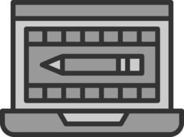 Video Editing Vector Icon Design