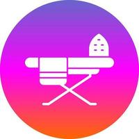 Ironing Board Vector Icon Design