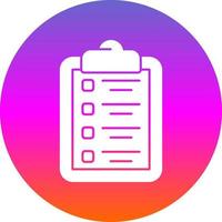 Clipboard Vector Icon Design