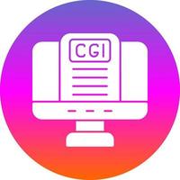 Cgi Vector Icon Design
