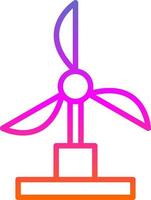 Windmill Vector Icon Design