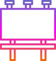 Billboard Vector Icon Design