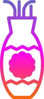 Vase Vector Icon Design