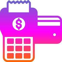 Pos Terminal Vector Icon Design