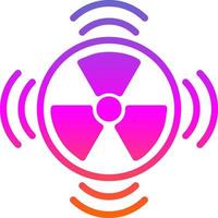 Gamma Ray Vector Icon Design