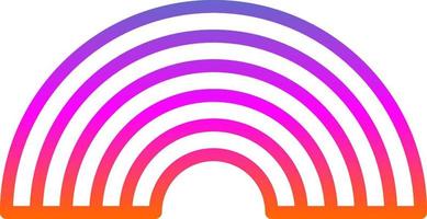 Rainbow Vector Icon Design