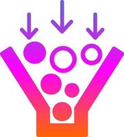 Bottleneck Vector Icon Design