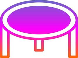 Trampoline Vector Icon Design