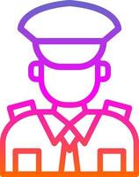 Policeman Vector Icon Design