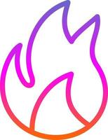 Fire Vector Icon Design
