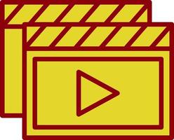 Videos Vector Icon Design