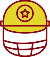 Helmet Vector Icon Design