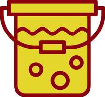 Bucket Vector Icon Design