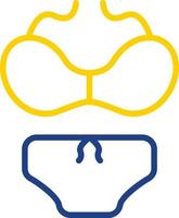 Swimsuit Vector Icon Design